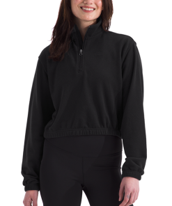 THE NORTH FACE–womens better terry 1/2 zip pullover-NF0A88ZT 2