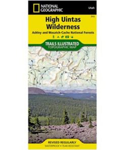 NATIONAL GEO MAPS–high uintas wilderness #711-603170 2