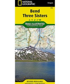 NATIONAL GEOGRAPHIC MAPS–bend three sisters #818- 2