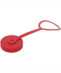 NALGENE–nalgene red loop-top lid wide mouth bulk-340754 2