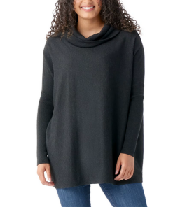 SMARTWOOL-sweater-womens edgewood poncho sweater-SW016485 2