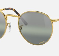 RAYBAN–ray ban new round in legend gold-RB3637-919631 2