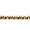 KAREN LAZAR DESIGN-bracelet-3mm yellow gold filled bracelet with 3 white pearl pattern 6.25in-3Y3PRL625 3