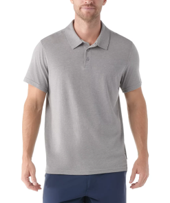 SMARTWOOL-shortsleeve-mens short sleeve polo-SW002361