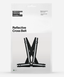 BOOKMAN–reflective cross belt black-533 2