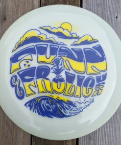 FUNN AND FROLIC–michigan go blue 175gm glow / ultimate frisbee-MICHIGANGOBLUE 2