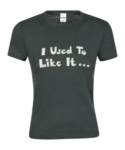 RE/DONE–womens 90s now i love it baby tee in juniper-024R-02WBGT18