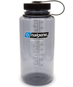 NALGENE–wide mouth 32oz sustain in gray w/ black lid-342040 2