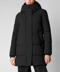 SAVE THE DUCK–womens bethany hooded parka-P40998W-SMEG19