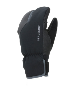 SEALSKINZ-glove-waterproof extreme cold weather cycle split finger glove-12100062 2