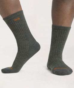 WIDE OPEN-sock-mens solid midweight micro crew sock-9001 2