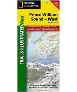 NATIONAL GEOGRAPHIC MAPS–prince william sound – west #761-603270 2