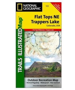 NATIONAL GEO MAPS-map-flat top ne hiking map-63-2100-122 2