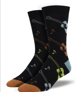 SOCKSMITH-socks-mens listen to the music socks-MBN1918 2