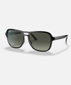 RAYBAN–stateside sunglasses with black frame and grey lens-RB4356-654571 2