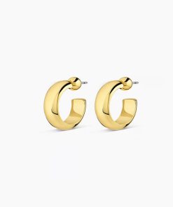 GORJANA–womens paseo small hoops – gold-237-006-G 2