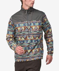 PATAGONIA–mens houdini stash 1/2 zip p/o-23410