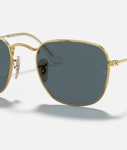 RAYBAN–rayban legend gold with blue lens-RB3857-9196R5 2