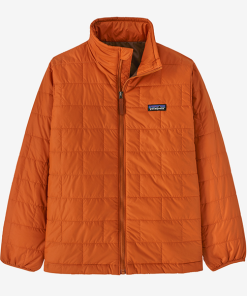 PATAGONIA-jacket-kids nano puff brick quilt jacket-68001 2