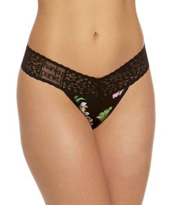 HANKY PANKY–hanky panky tropical jersey low rise thong-9F1582P 2