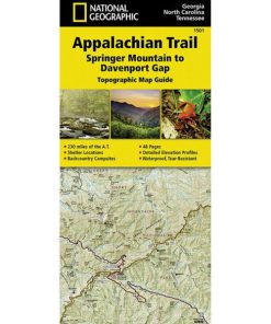 NATIONAL GEO MAPS-gap-appalachain trail – davenport gap ga-603316 2