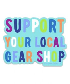 Wild Lettie–support your local gear shop sticker-STGEARS 2