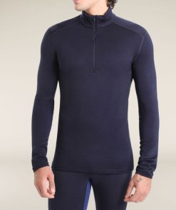 ICEBREAKER–men merino 260 tech ls half zip-B04372 2