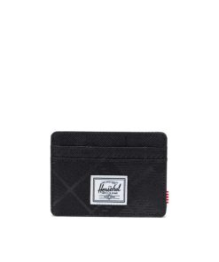 HERSCHEL–charlie cardholder in plaid emboss-30065-06495 2