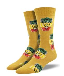 SOCKSMITH-socks-socksmith mens rasta lion socks-MNC2249 2