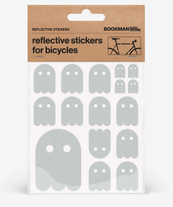 BOOKMAN–reflective stickers ghost white-527 2