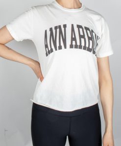 RETRO BRAND–rbbl premium ann arbor crop tee with black font-BL903-BLLBL563A