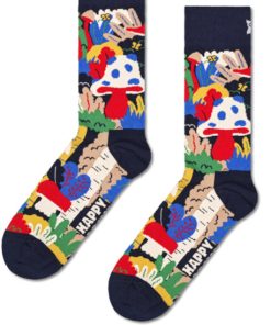 HAPPY SOCKS-sock-mens forest sock in navy-P000056 2