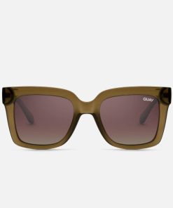 QUAY–icy sunglasses in green / brown polarized-QU-000602-GRN/BRNPOL 2