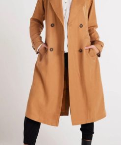 BELLA DAHL–womens bella dahl trench coat-B2337-G62-300 2