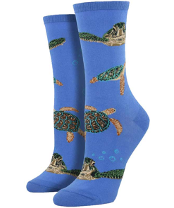 SOCKSMITH-sock-womens sea turtles sock-WNC421 2