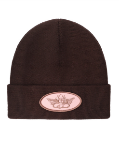 Boys Lie–womens boys lie dark chocolate beanie-BEDCHOCBRO 2