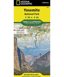 NATIONAL GEO MAPS–national geo maps yosemite natl. park #206-603103 2