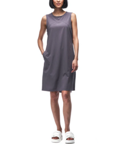 INDYEVA-dress-womens lieve knee length sleeveless dress-INDD0002 2