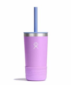 HYDRO FLASK–kids 12 oz tumbler w/straw & boot-KT12PS 2