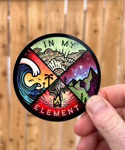 STICKER ART-sticker-in my element sticker-666621 2