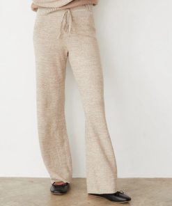 MONROW-pant-womens organic cotton cashmere relaxed pant-HB0770 2