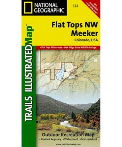 NATIONAL GEO MAPS-map-national geo maps flat tops nw hiking map (ti 124-63-2100-124 2