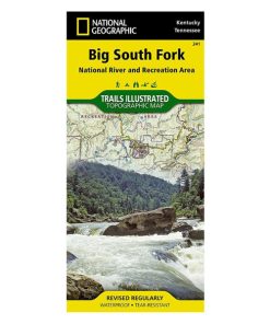 NATIONAL GEO MAPS-map-national geo maps ky/tn big south fork map (ngs)-63-2100-241 2