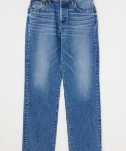 MOUSSY VINTAGE–womens mv willowen straight in blue-540HSC12-5230