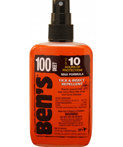 BENS INSECT REPELLEN–100% deet 3.4oz pump-371426 2