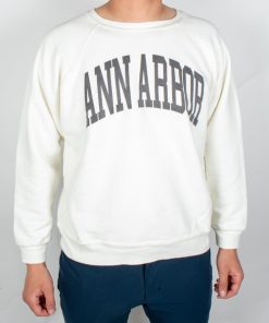 RETRO BRAND–rbbl prenium ann arbor terry crew with black font-BL929-BLLBL563A