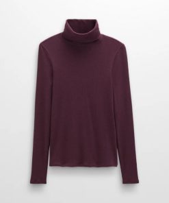 PRANA–womens foundation rib turtleneck-2045781 2