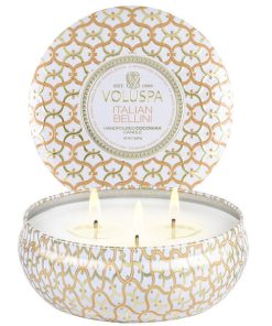 VOLUSPA–3 wick tin candle 40 hour-812