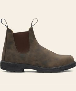 BLUNDSTONE-boots-thermal chelsea boots – rustic brown-584 2