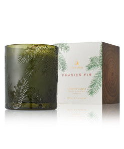 FRASIER FIR–frasier fir poured candle, molded green glass-TH03505241710 2